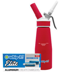 Whip-it 1/2L Accent Dispenser + Elite 50pk Bundle