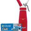 Whip-it 1/3L Accent Dispenser + Elite 24pk Bundle