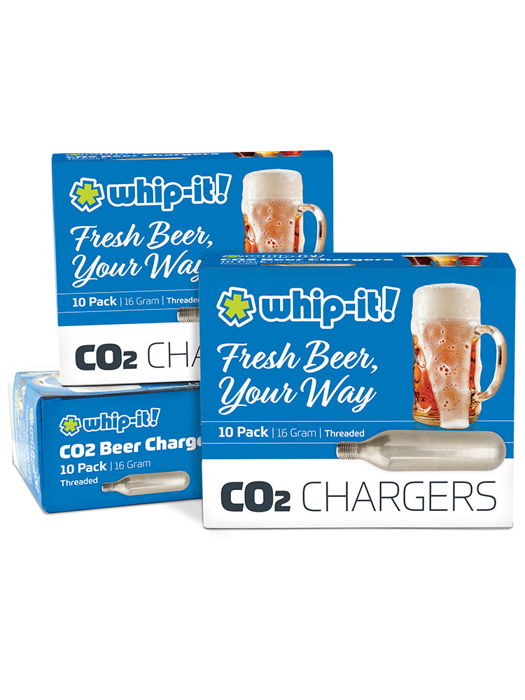 Whip-it 16g Beer Chargers (Threaded), Case of 300