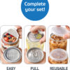 Whip-it Can Sealer Lids (Individual) for preserving canned goods