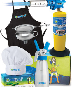 Whip-It! Chef Pack - Handcrafted culinary kit with apron and chef hat