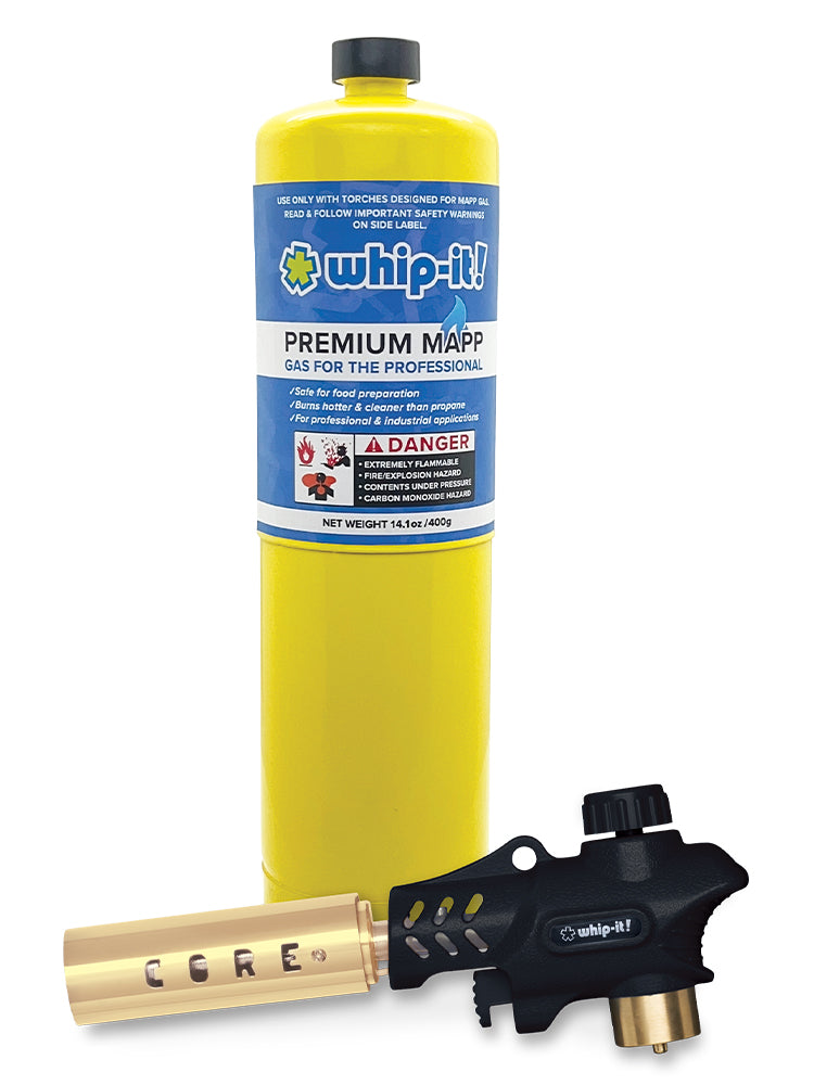 Whip-it Core Torch Set