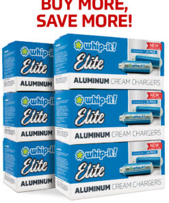 Whip-It! Elite Cream Chargers, Case