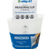 Whip-it Measuring Cup (Individual) made from durable silicone