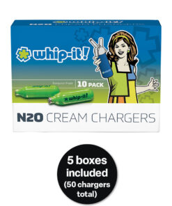 Whip-It! Original Chargers Bundle (50 chargers)