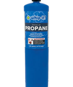 Whip-It! Premium Propane, 14.1oz cylinder for propane-powered appliances