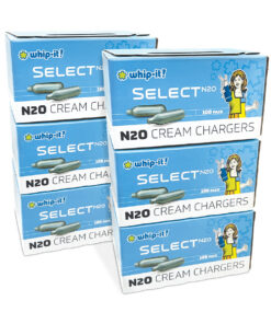 Whip-It! Select Cream Chargers, Case of 600