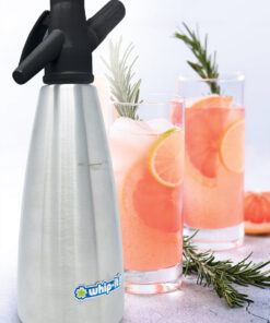 Whip-it Soda Siphon, Stainless Steel