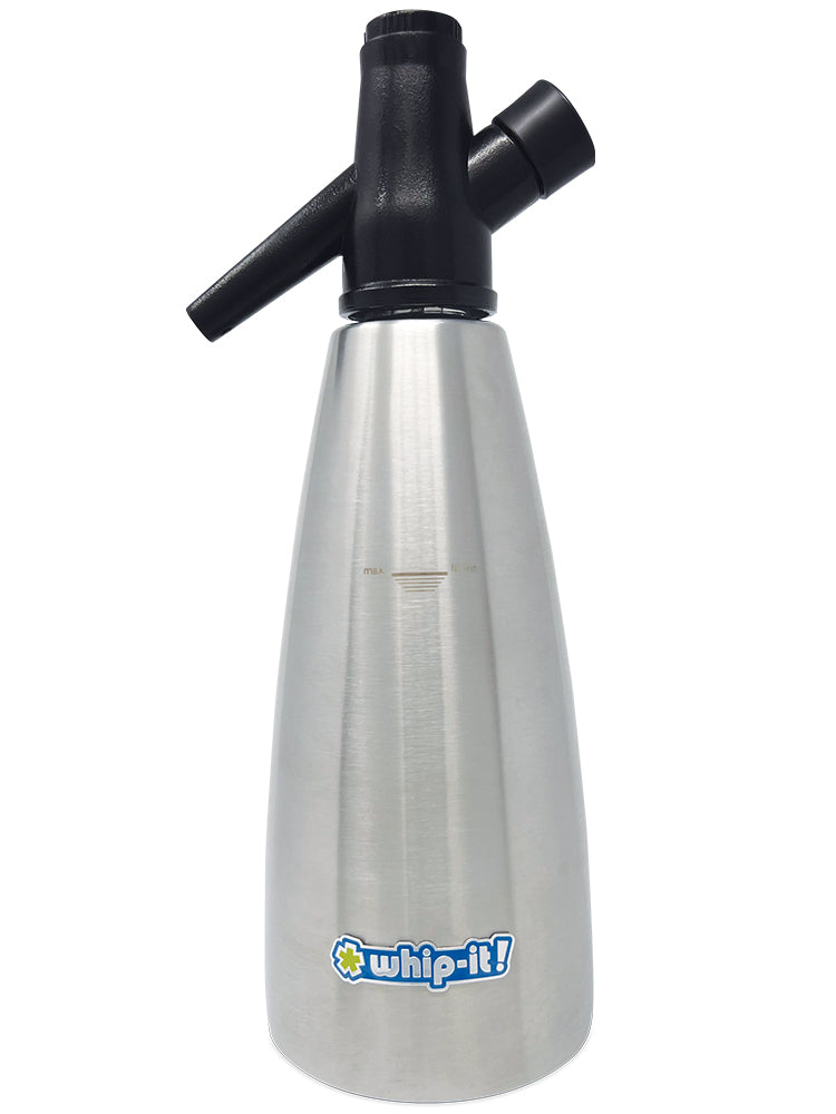 Whip-it Soda Siphon, Stainless Steel