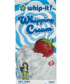 Whip-It! Whipping Cream for rich and creamy culinary creations