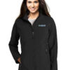 Whip-it Women's Jacket - Stylish black soft shell jacket
